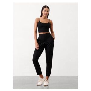 Athleta Pants Size 2/4 Brooklyn Mid Rise Ankle w/ Pockets in Black